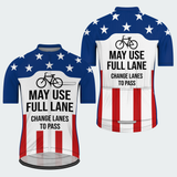 Men's Full Lane Traffic Sign Regular Fit Cycling Kit