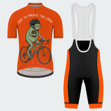 Off to Praise the Lord Frog Cycling Jersey