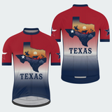 Men's Texas State Outline Regular Fit Cycling Kit
