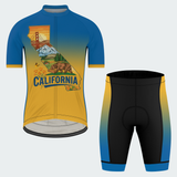 Men's California State Outline Regular Fit Cycling Kit