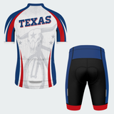 Men’s Texas Longhorn Rider Regular Fit Cycling Kit