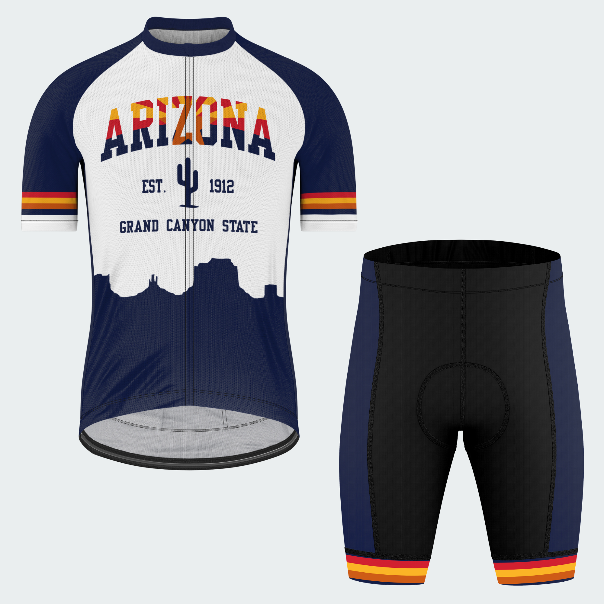 Men’s Arizona Canyon Heritage Regular Fit Cycling Kit