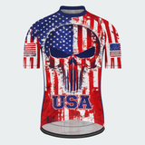 Men’s USA Freedom Skull Grit Regular Fit Cycling Kit
