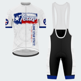 Men’s Personalized Texas Lone Star State Regular Fit Cycling Jersey & Kit