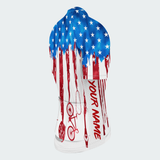 Men's Tie Dye American Flag Regular Fit Cycling Kit
