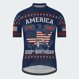 Men’s America 250th Birthday USA Map Cycling Jersey & Kit