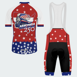 Men’s USA Freedom Train Legacy 250 Regular Fit Cycling Kit