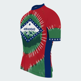 Men's Tie Dye Arkansas State Regular Fit Cycling Kit