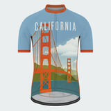 Men's California State Retro Regular Fit Cycling Kit