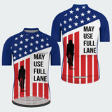 Men's Use Full Lane Traffic Sign Regular Fit Cycling Kit