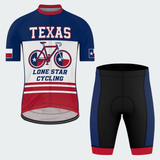Men’s Texas Lone Star Classic Regular Fit Cycling Kit