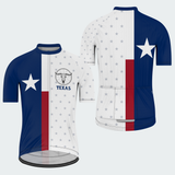 Men’s Texas Longhorn Stars Regular Fit Cycling Kit