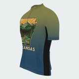 Men's Arkansas State Outline Regular Fit Cycling Kit