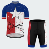 Men’s Texas Barbed Wire Lone Star Regular Fit Cycling Kit