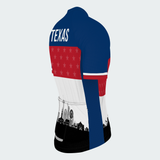 Men’s Texas City Skyline Stars Regular Fit Cycling Kit