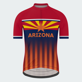 Men’s Arizona Sunburst Stripes Regular Fit Cycling Kit