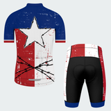 Men’s Texas Barbed Wire Lone Star Regular Fit Cycling Kit
