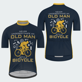 Men's Old Man With A Bicycle Regular Fit Cycling Kit