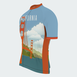 Men's California State Retro Regular Fit Cycling Kit