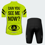 Men's Can You See Me Now Regular Fit Cycling Kit
