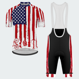 Men's Cycling American Flag Cycling Jersey & Kit