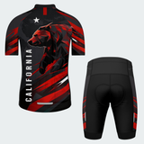 Men’s California Grizzly Spirit Regular Fit Cycling Kit