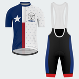 Men’s Texas Longhorn Stars Regular Fit Cycling Kit