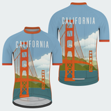 Men's California State Retro Regular Fit Cycling Kit