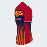 Men’s Arizona Sunburst Stripes Regular Fit Cycling Kit