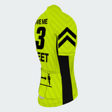 Men's 3 Feet It's The Law Regular Fit Cycling Kit