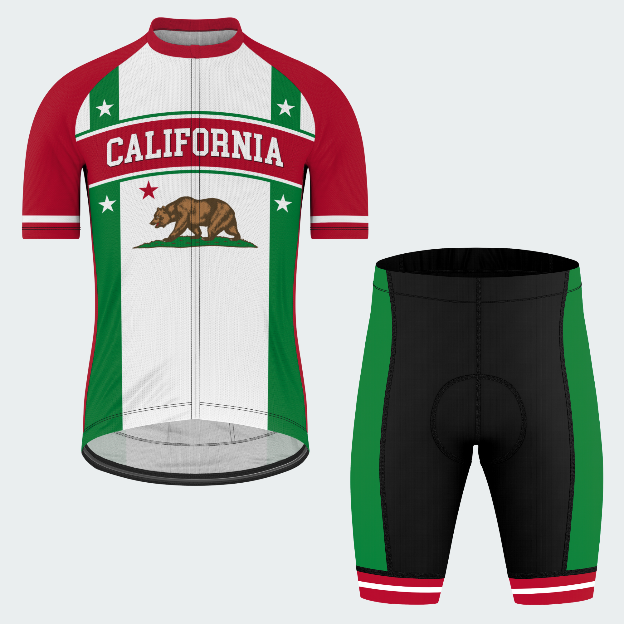 Men’s California Golden Bear Regular Fit Cycling Kit