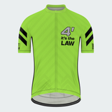 Men's 4' It's The Law Regular Fit Cycling Jersey