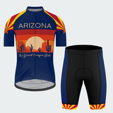 Men’s Arizona Sunset Riding Regular Fit Cycling Kit