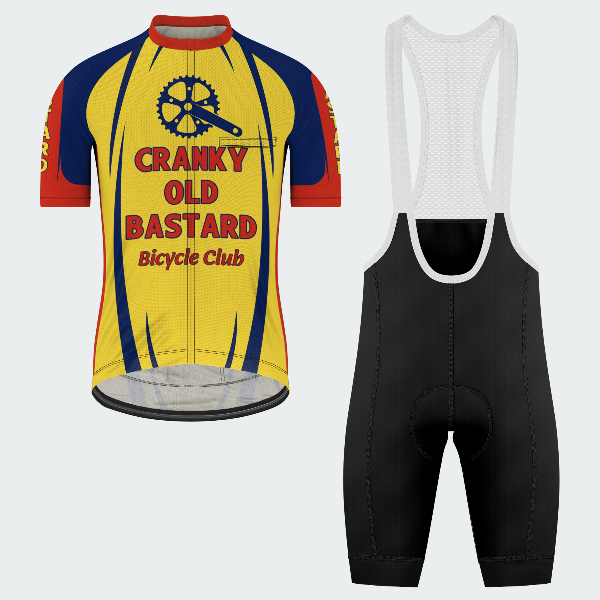 Men's Cranky Old Bastard Regular Fit Cycling Kit
