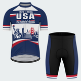 Men’s USA American Landmark Legacy 250 Regular Fit Cycling Kit