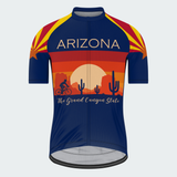 Men’s Arizona Sunset Riding Regular Fit Cycling Kit