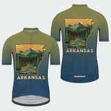 Men's Arkansas State Outline Regular Fit Cycling Kit