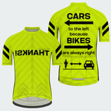Men's Bikes Are Always Right Regular Fit Cycling Kit