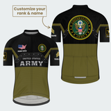 Men’s Personalized U.S. Army Proudly Served Heritage Cycling Jersey & Kit