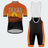 Men's Texas State Retro Regular Fit Cycling Kit