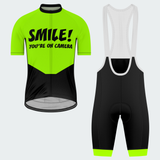 Men's Smile You're On Camera Regular Fit Cycling Kit