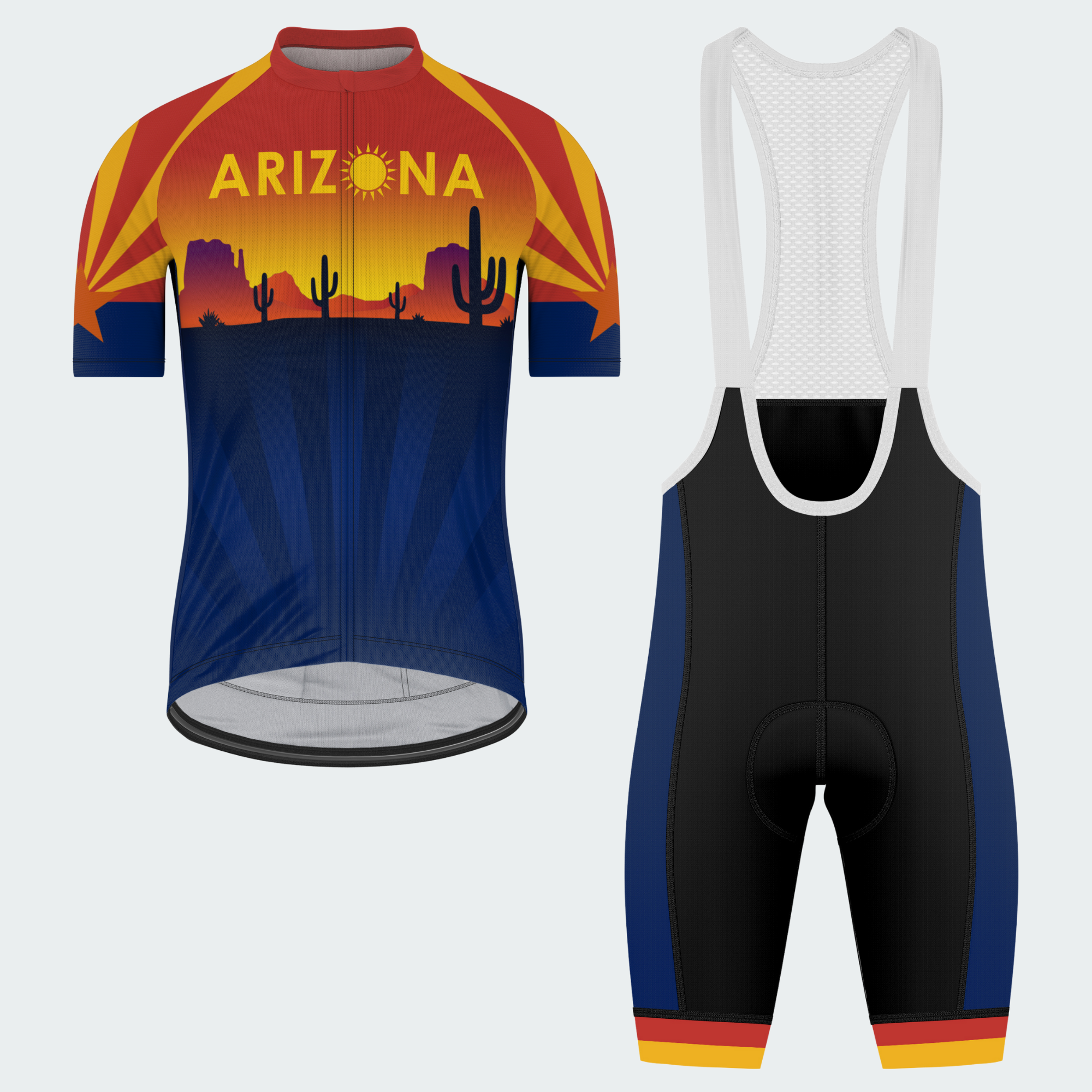 Men’s Arizona Sunset Regular Fit Cycling Kit
