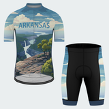 Men's Arkansas State Retro Regular Fit Cycling Kit