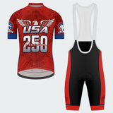 Men’s USA Freedom Patriotic Eagle 250 Regular Fit Cycling Kit
