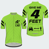 Men's 4' It's The Law Regular Fit Cycling Jersey