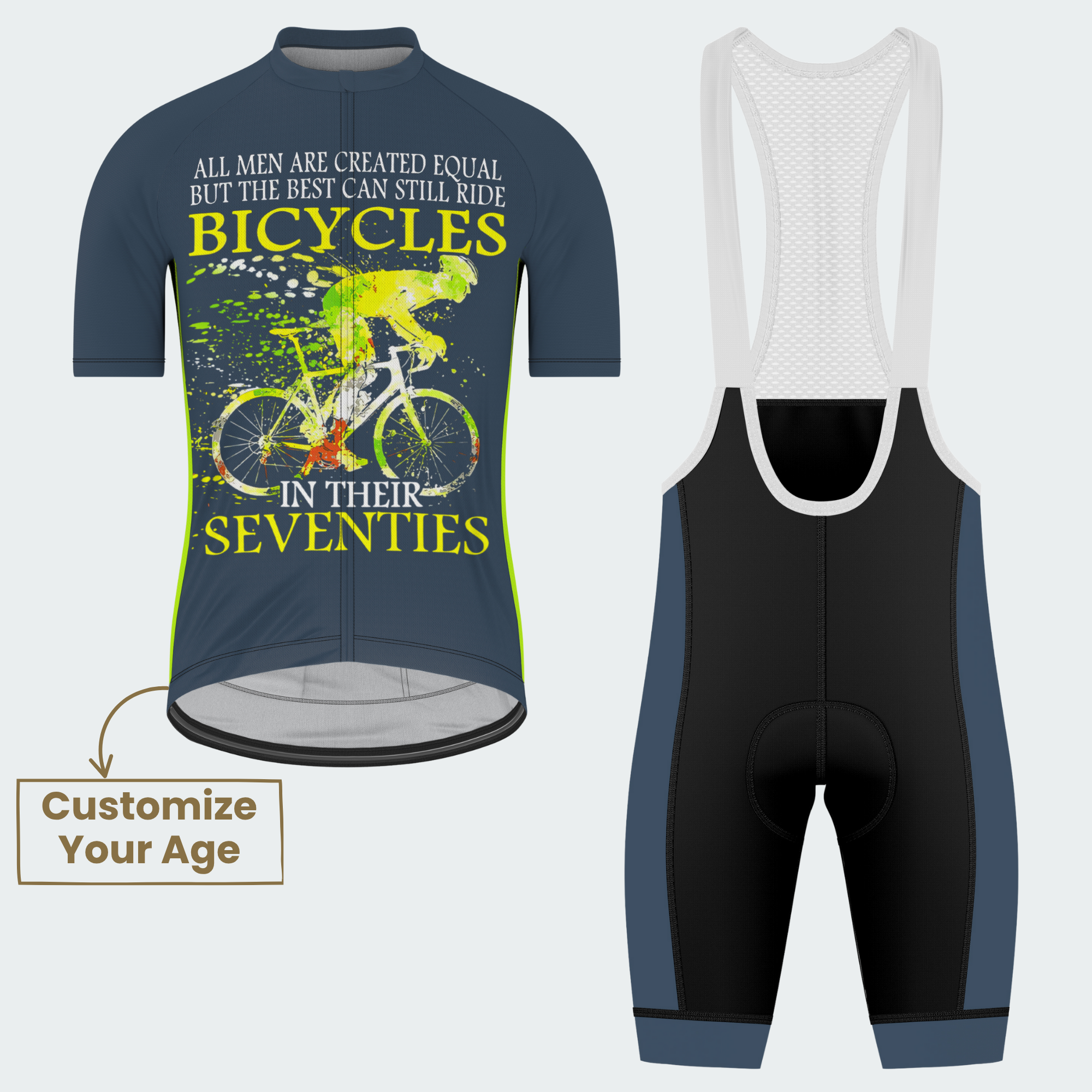 Men's Old Man Legends Regular Fit Cycling Kit