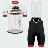 Men’s Personalized California Heritage Republic Cycling Jersey & Kit