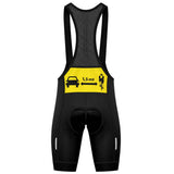 Men's Road Safety 1.5m Distance Cycling Bib Shorts