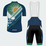 Men’s California Coastal Geometry Regular Fit Cycling Kit