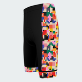 Men's Pixel Art Chaos Regular Fit Cycling Kit